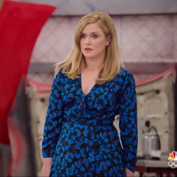 Collie Floral-Print Long-Sleeve Dress - Picture 6 of 7